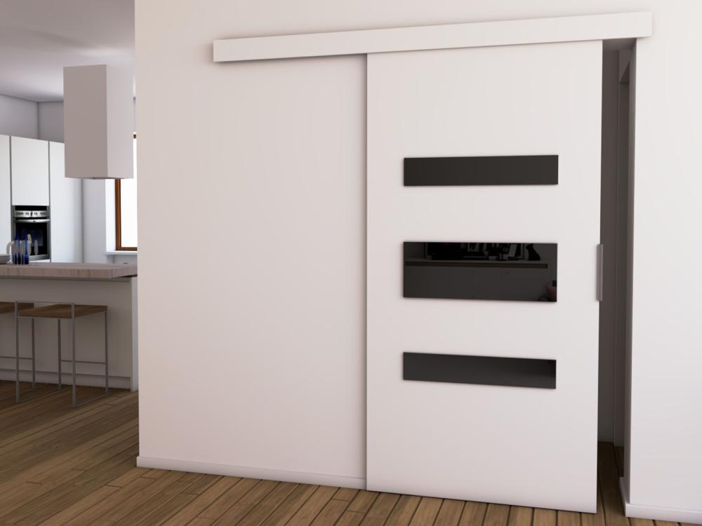 Porte séparatrice de pièces