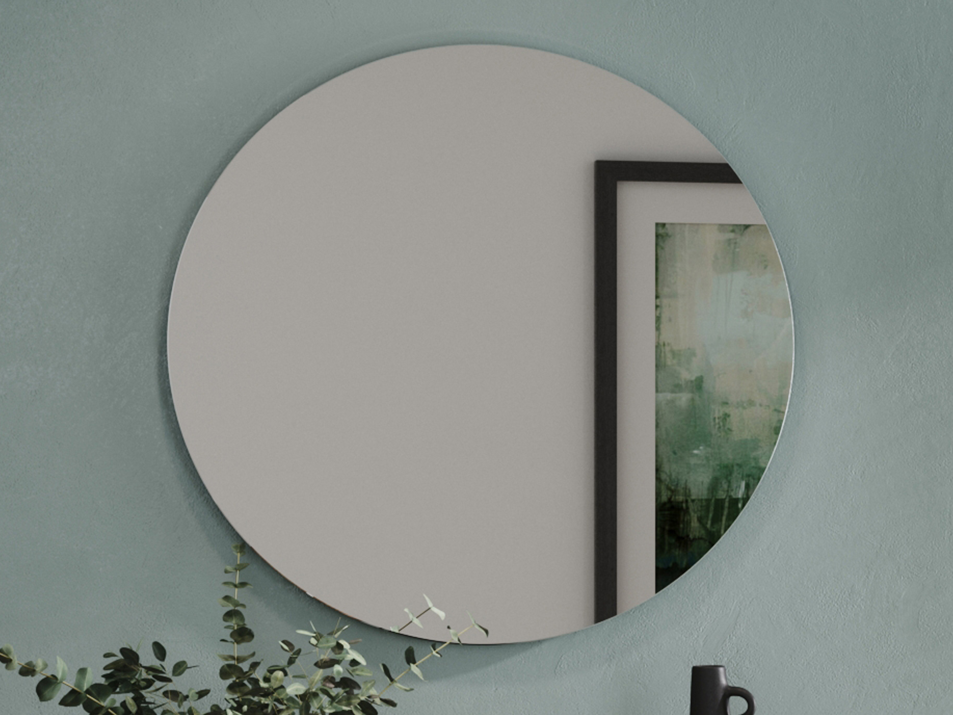 Miroir rond LUCINDA graphite