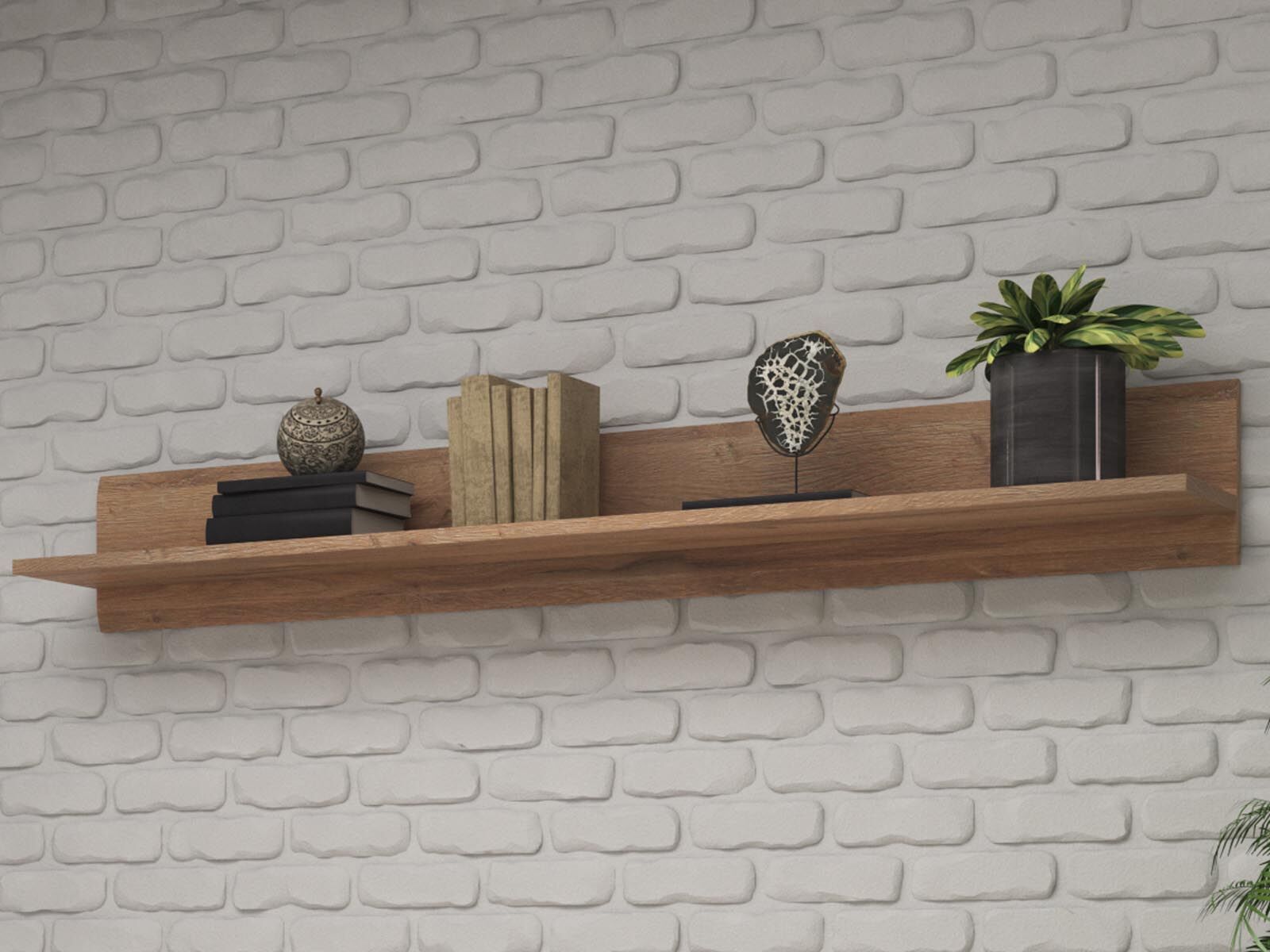 Etagère murale TULIO 160 cm chêne grandson