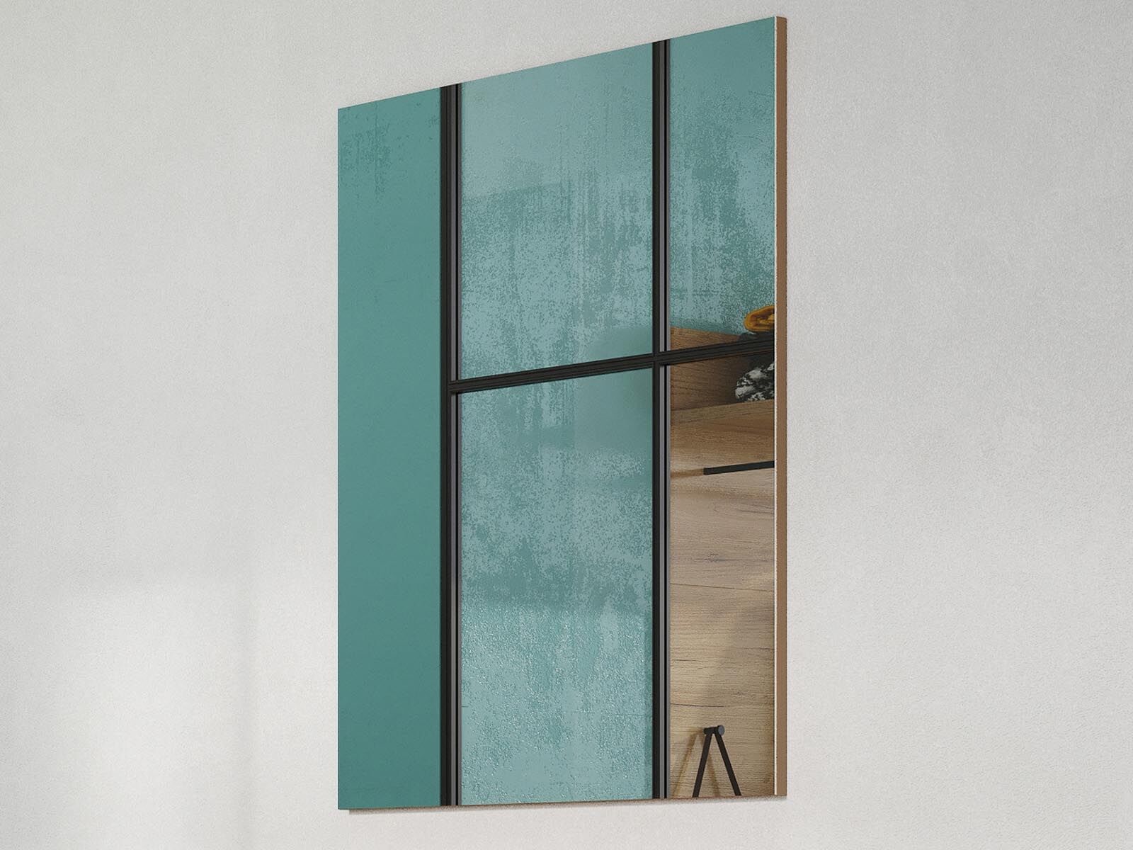 Miroir FREMY 74 cm chêne navarra