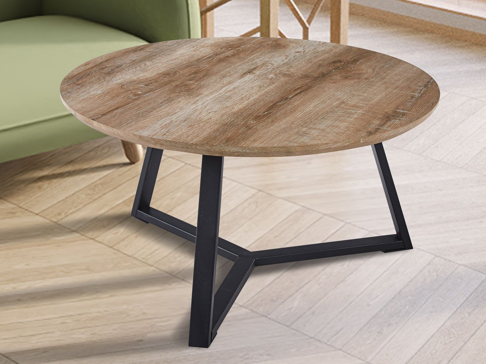 Table basse PASADENA I chêne vieilli