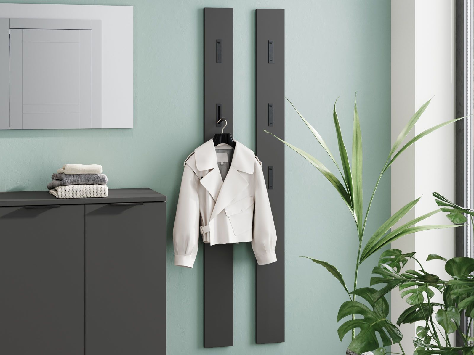 Porte-manteau STANOLA graphite