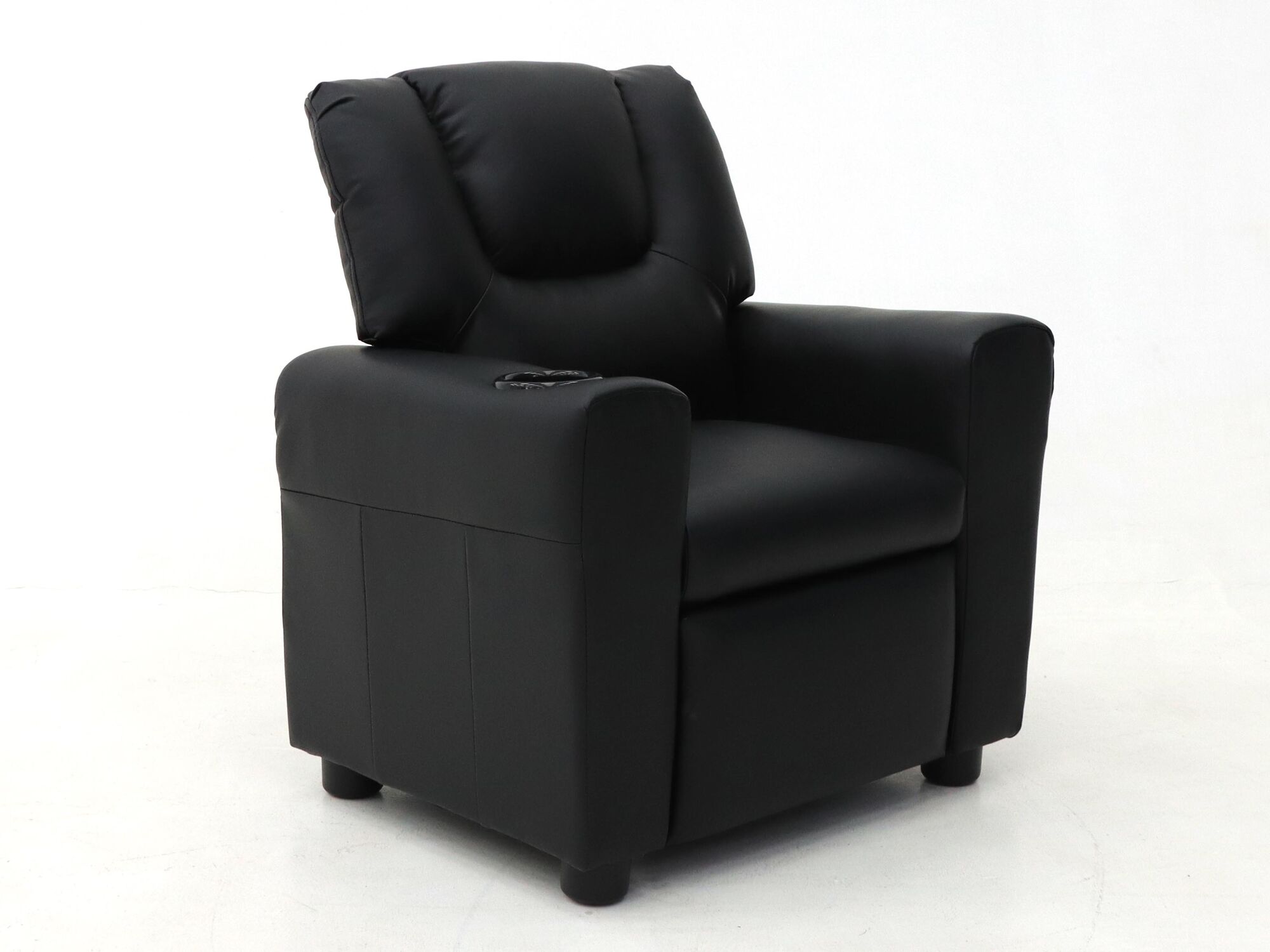 Fauteuil relax pour enfant BAMBINO noir