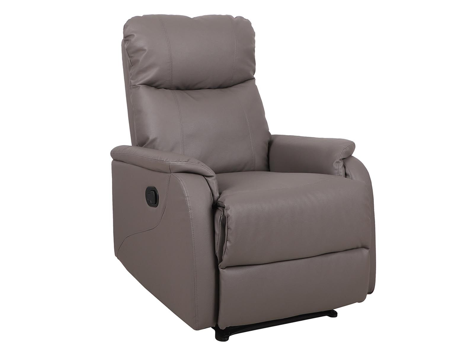 Fauteuil relax manuel TOKINO taupe