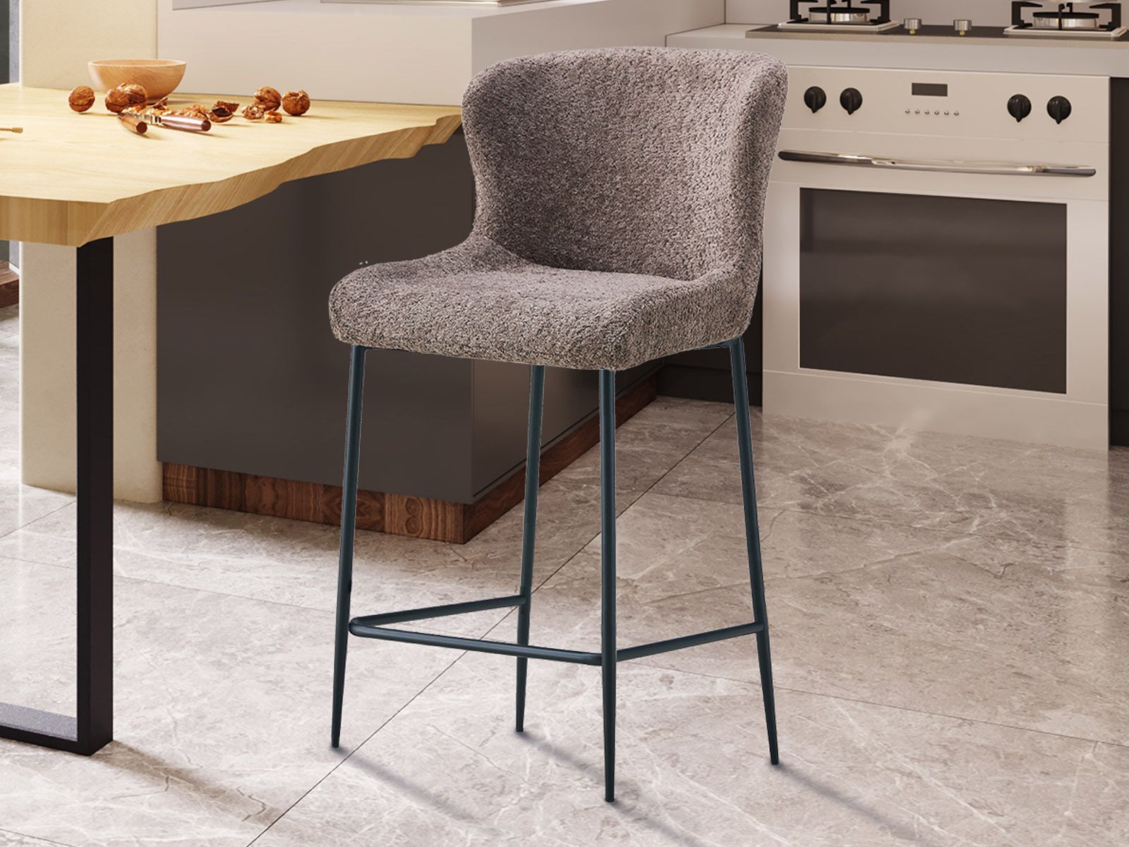 Tabouret de bar LUISA sable