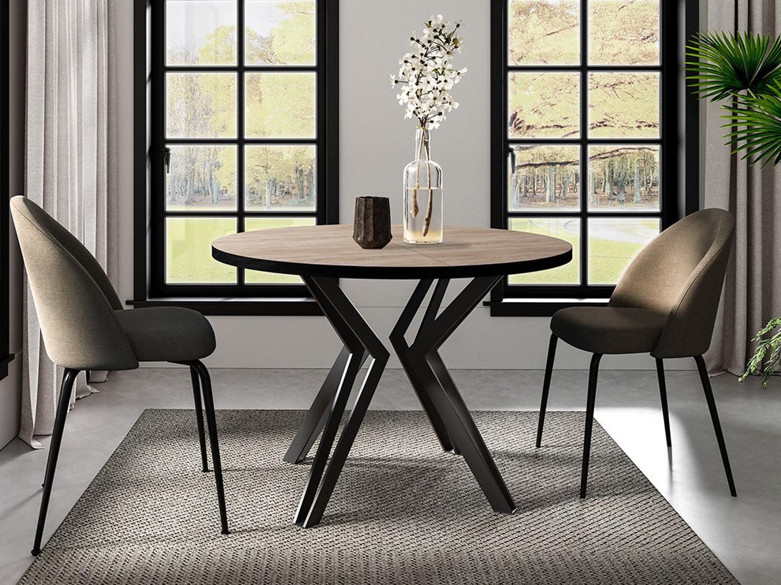 Table repas extensible REALLY 100 > 176 cm sonoma