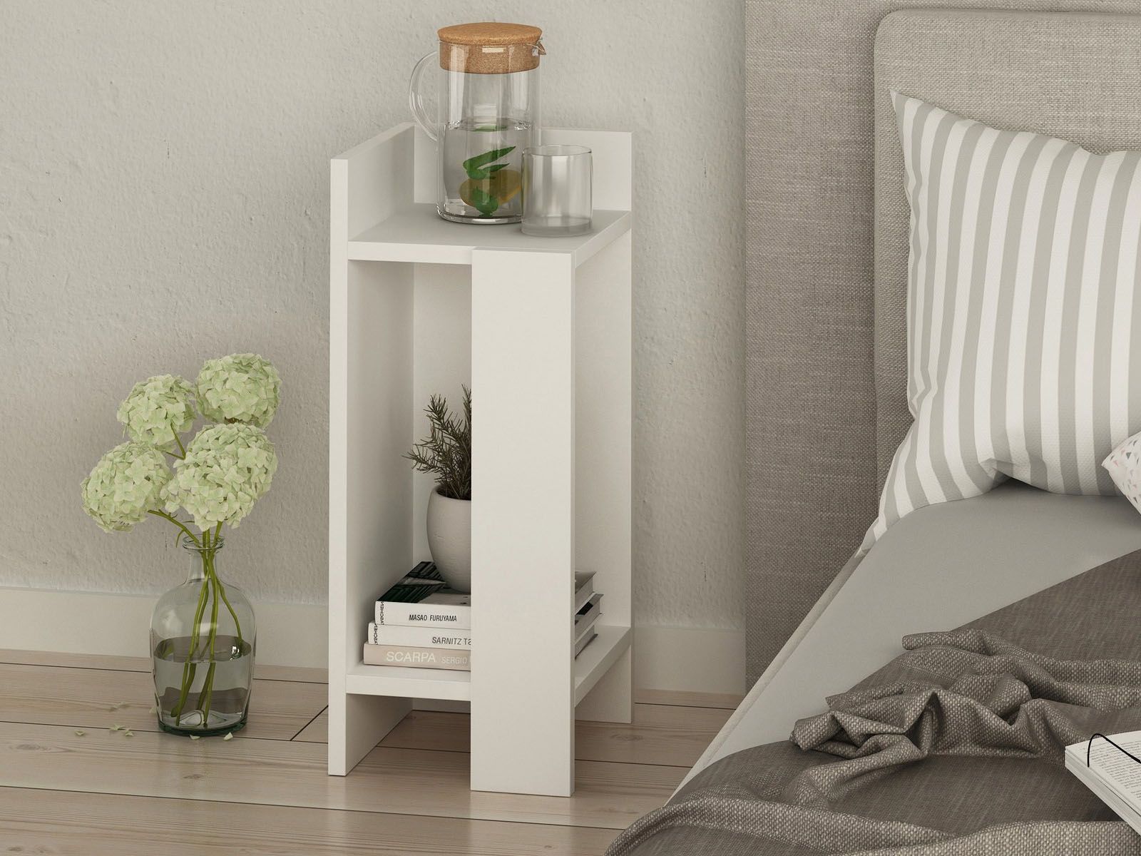 Chevet ELOSO gauche blanc