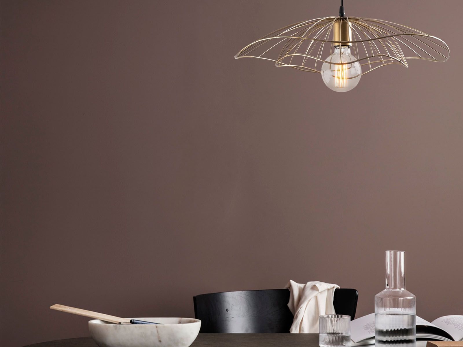 Luminaire suspendu PROTEA 1 lampe vintage