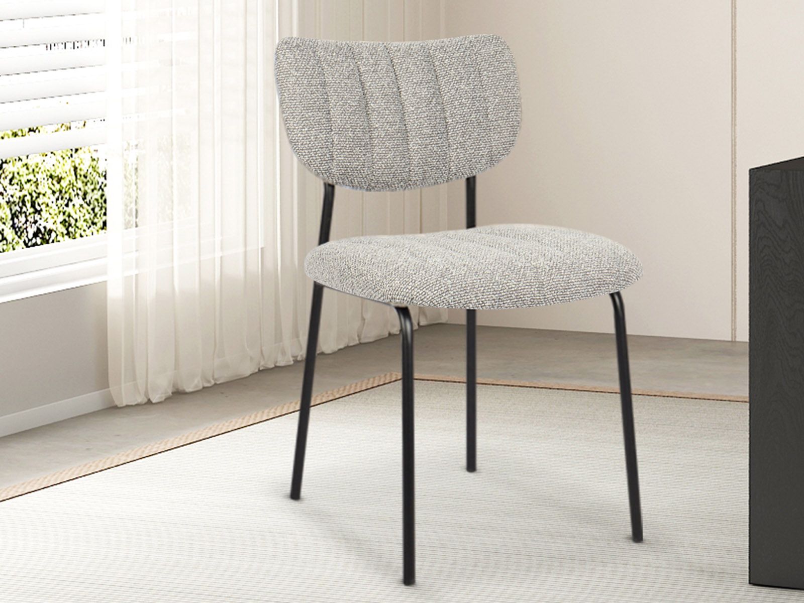 Chaise ATRIA gris clair