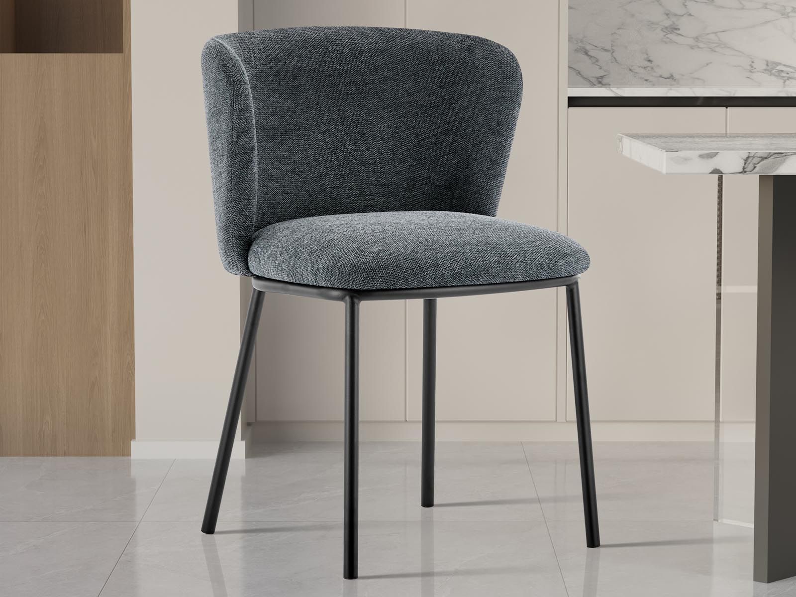 Chaise ARTOS gris foncé