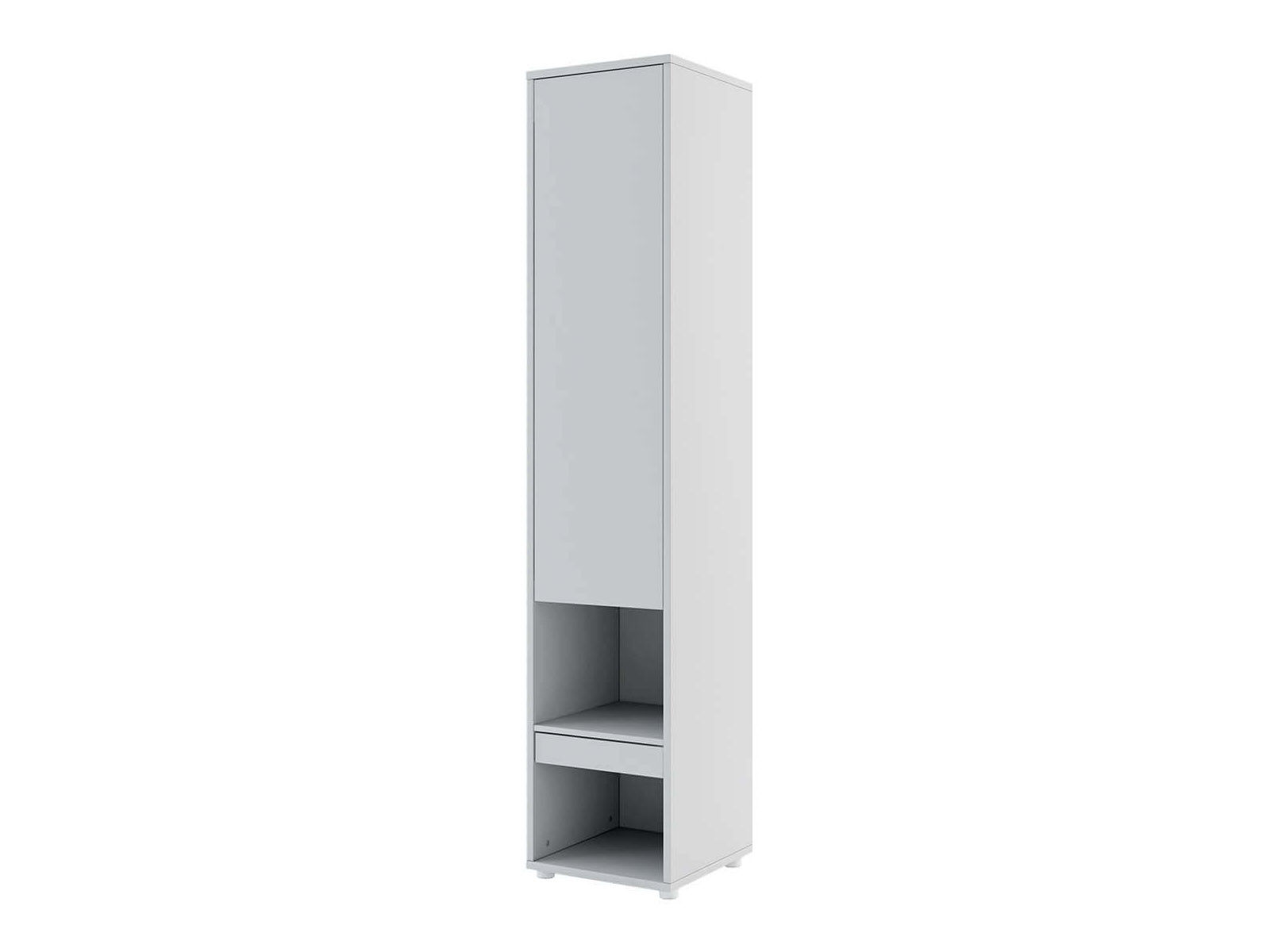 Armoire CONCEPTION PRO 1 porte 1 tiroir gris mat