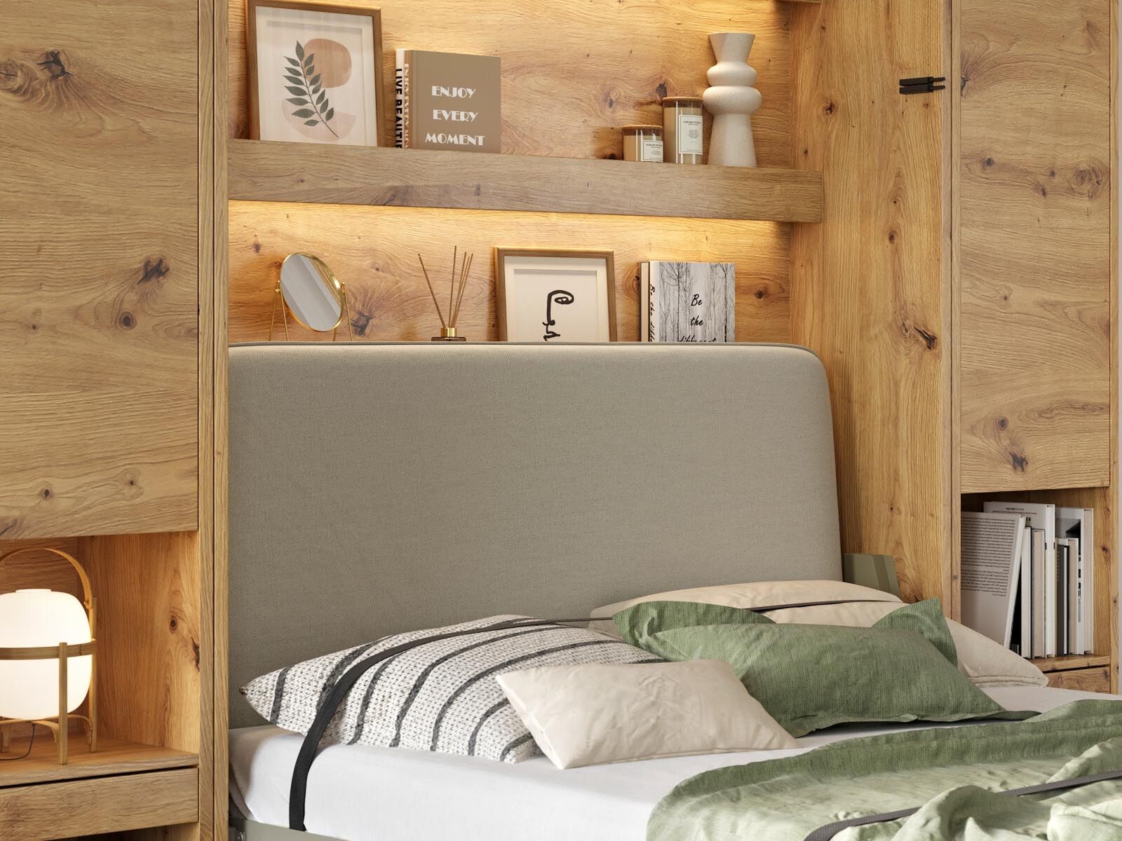 Tête de lit CONCEPTION PRO 160 cm beige