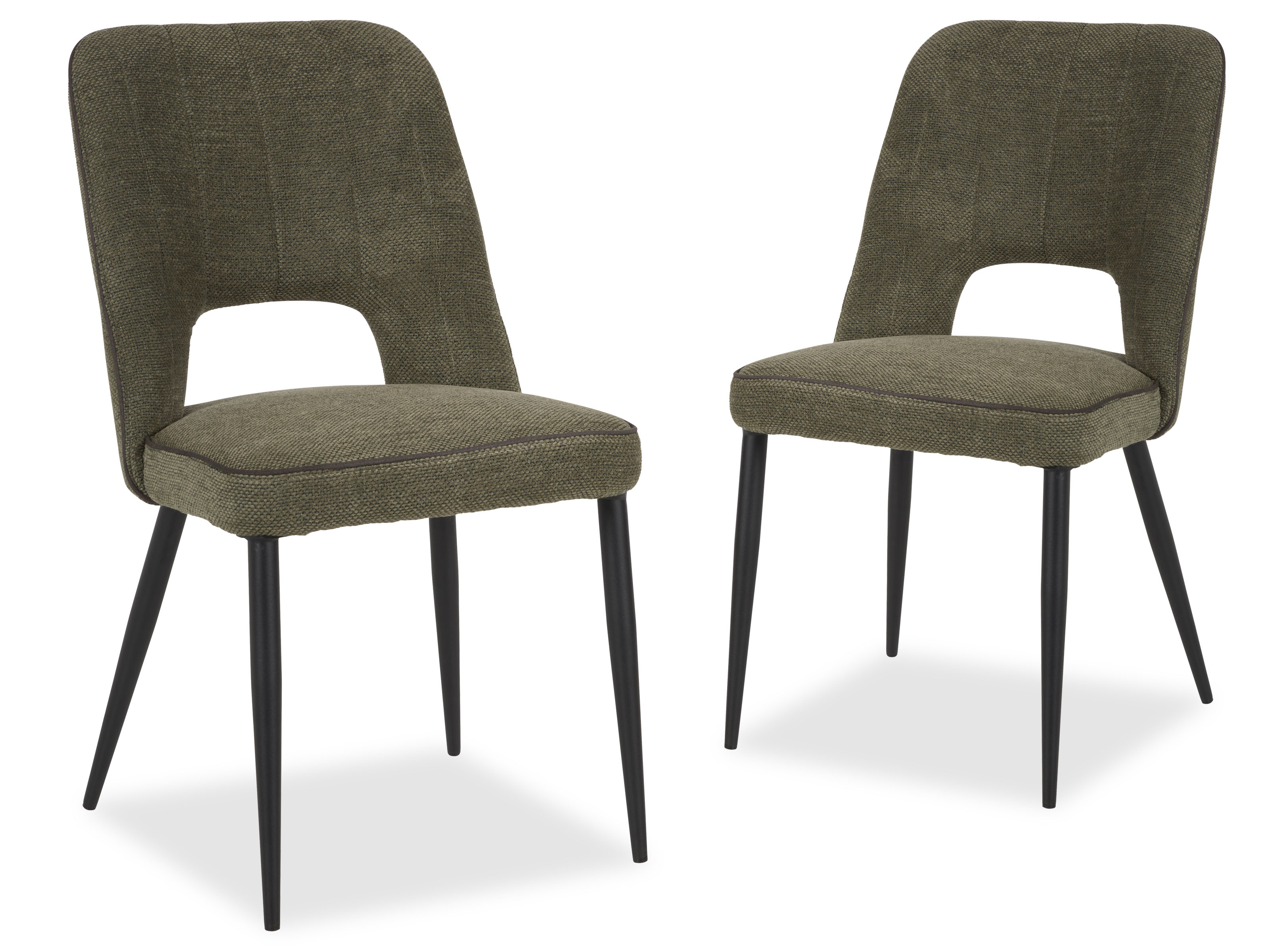 Lot de 2 chaises PORTILLO vert