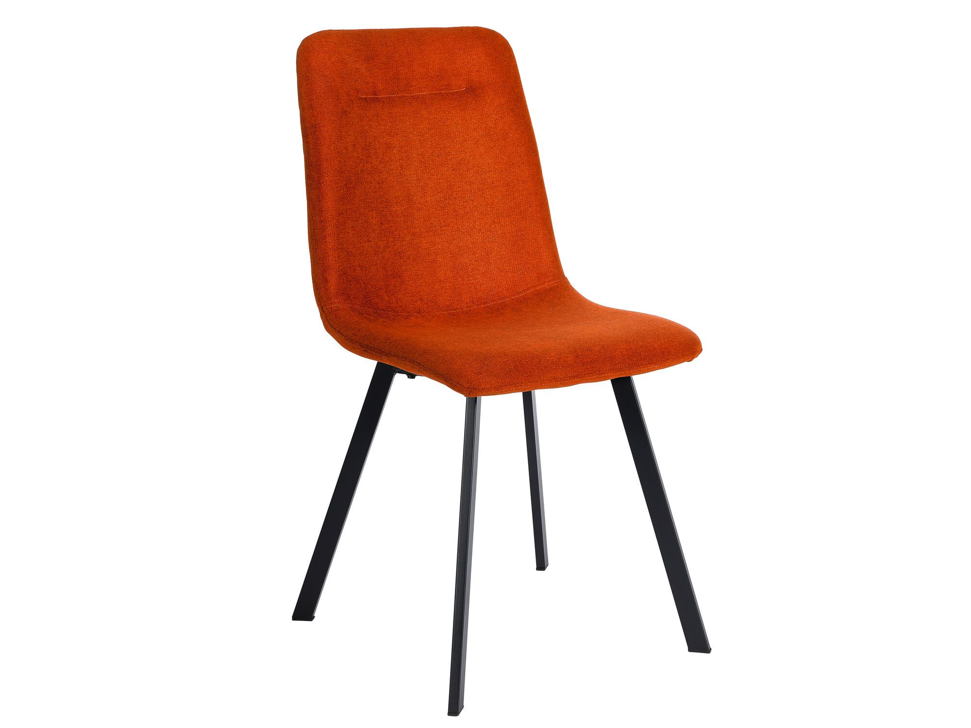 Chaise MARACAS tissu orange