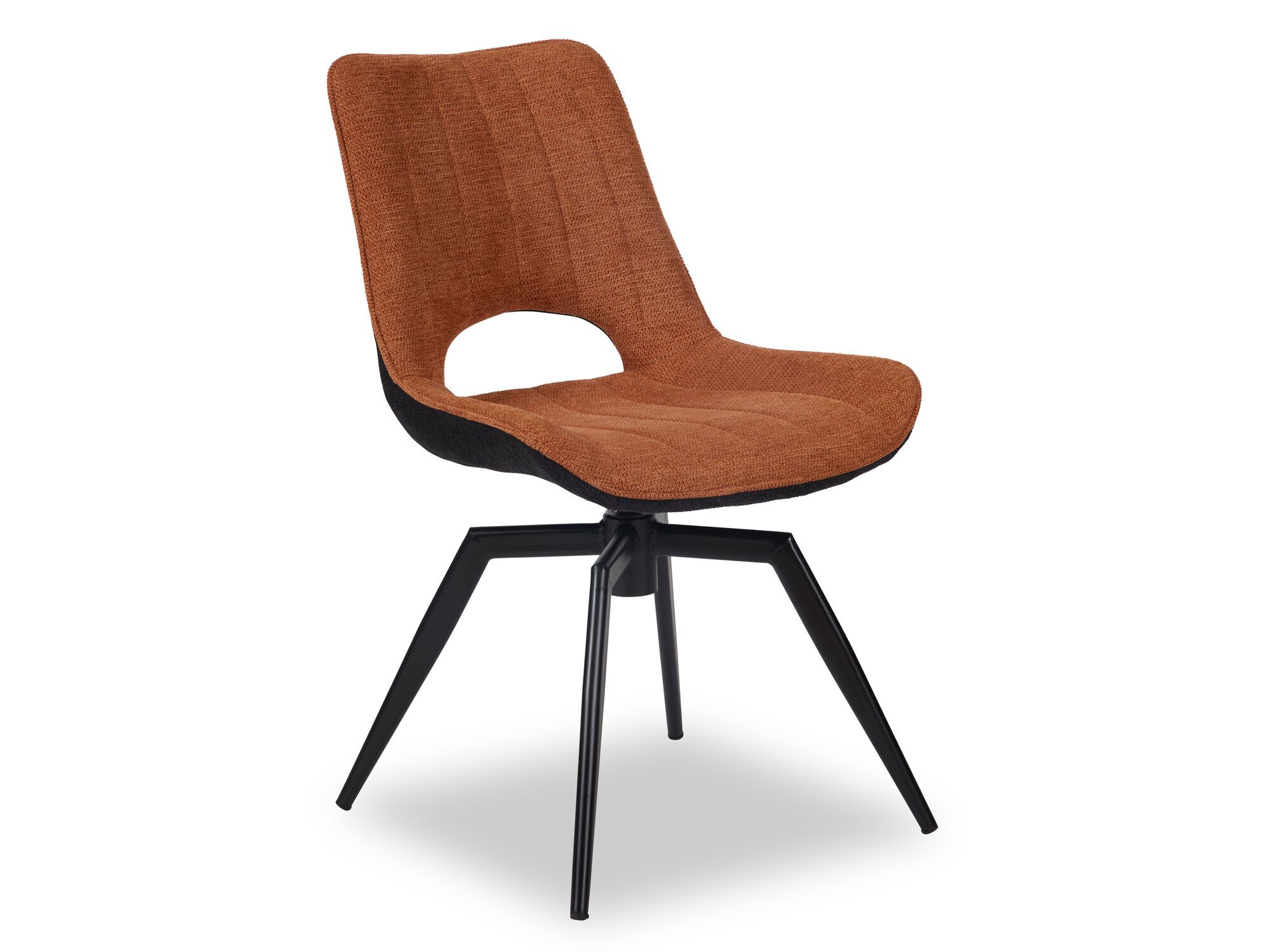 Chaise pivotante VOLTEX cognac