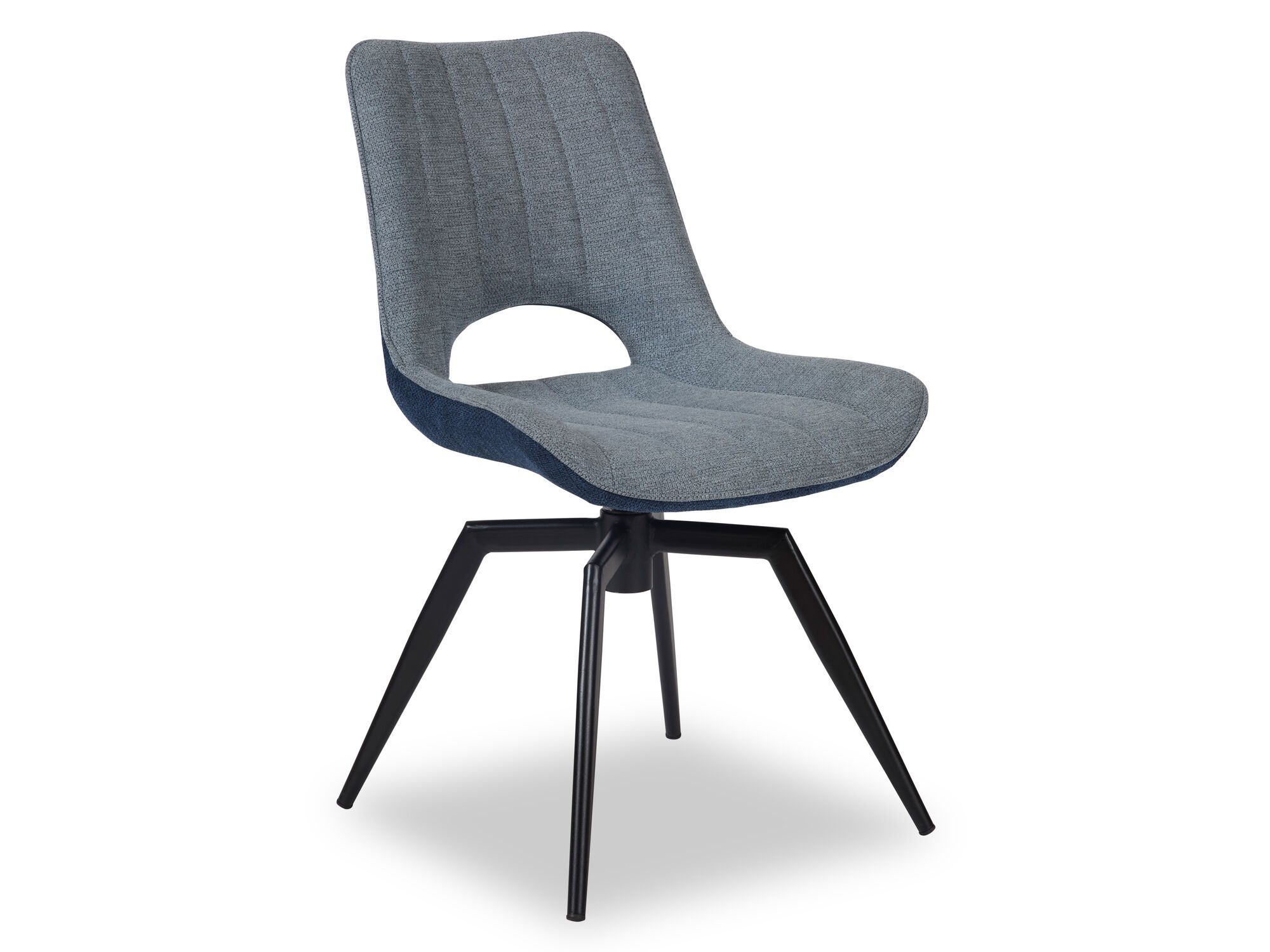 Chaise pivotante VOLTEX bleu clair