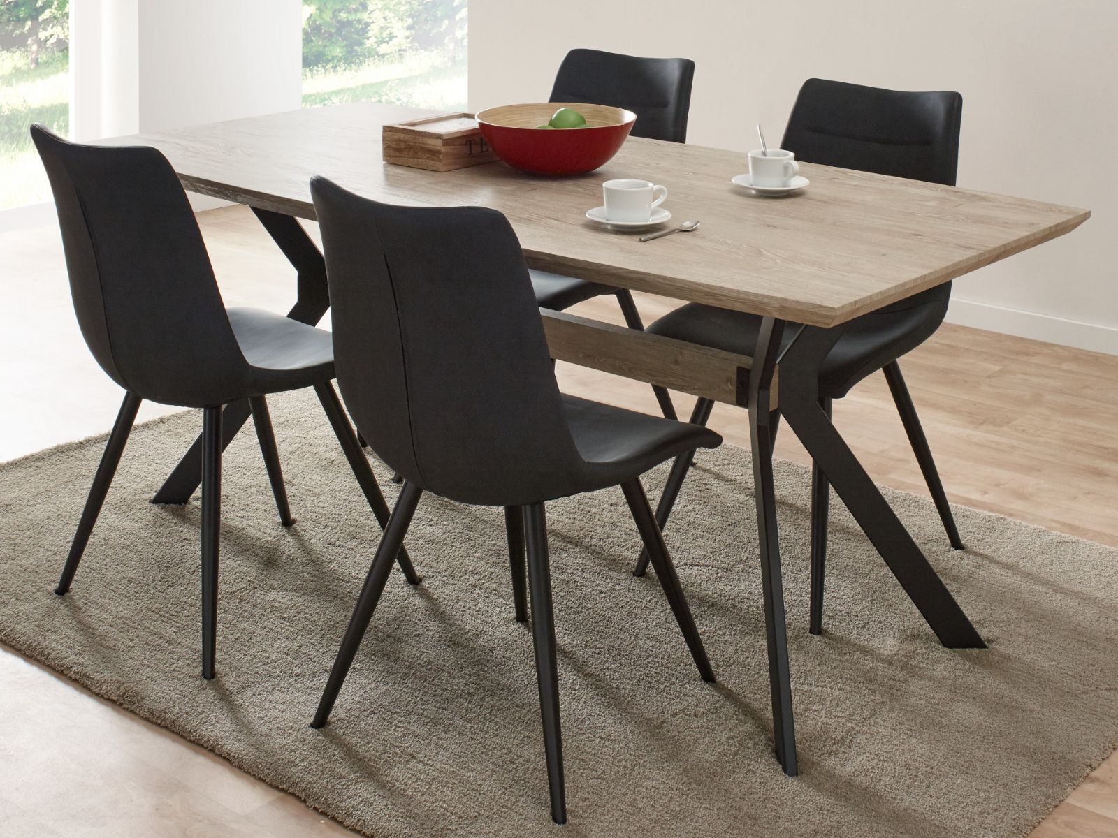 Table repas NUNO 100x200 cm chêne