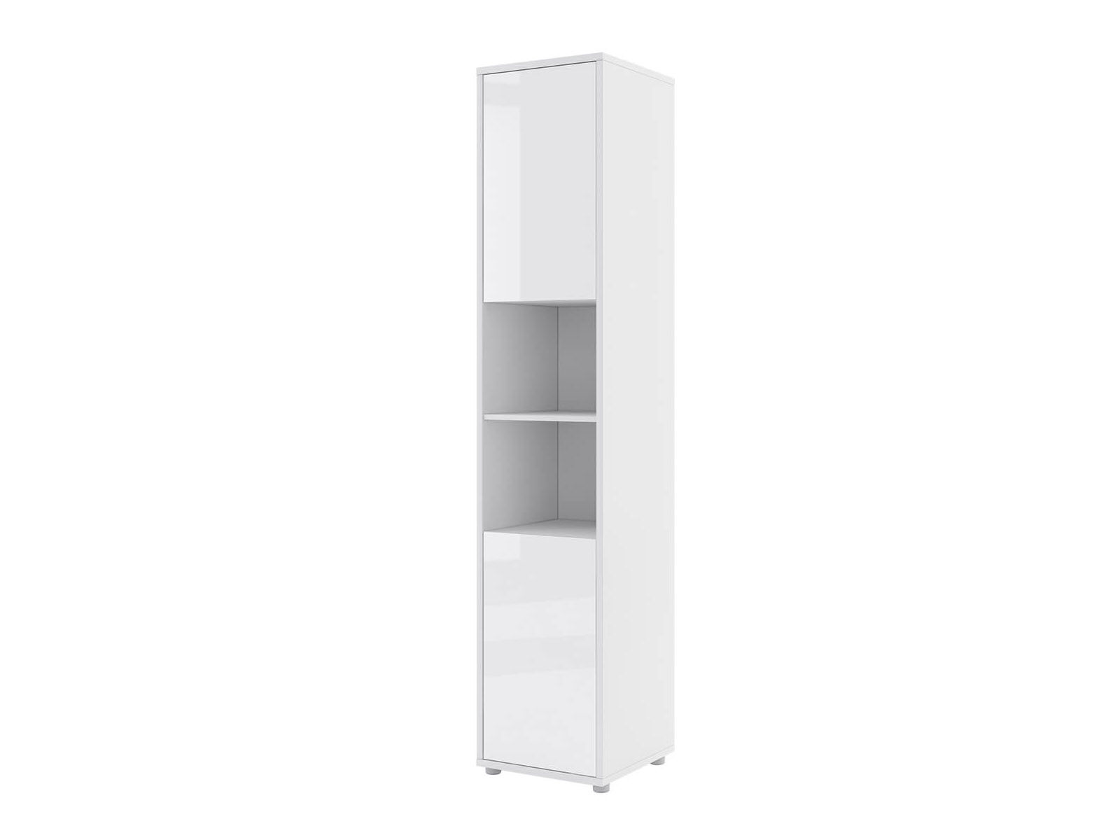 Armoire CONCEPTION PRO 2 portes blanc/blanc brillant