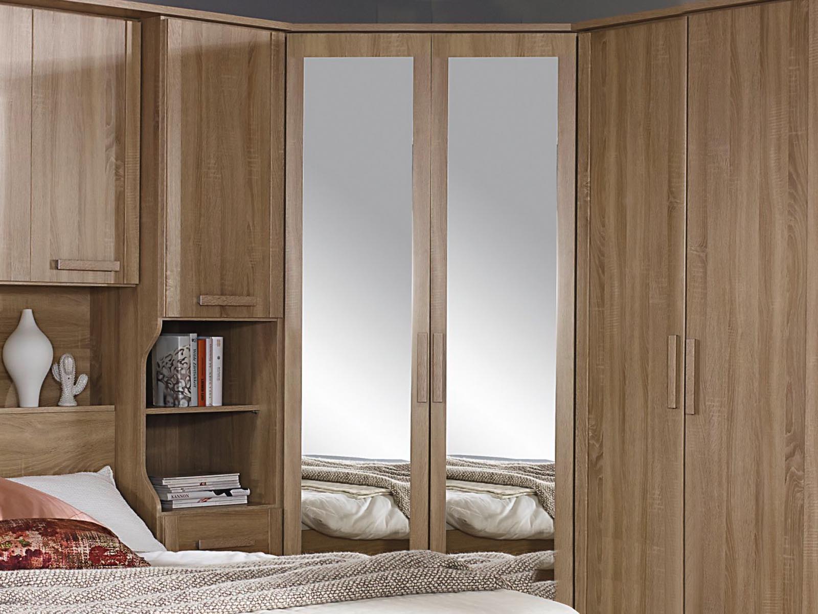 Armoire d’angle RIGA 2 portes sonoma