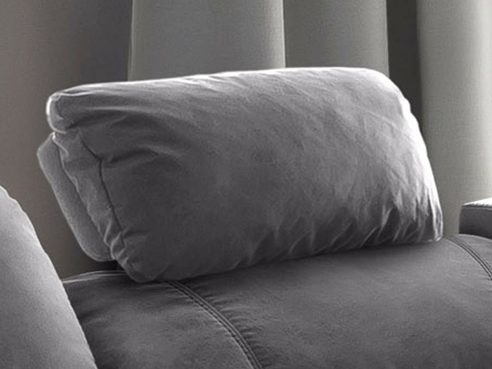 Appui-tête OSIRIS tissu gris foncé