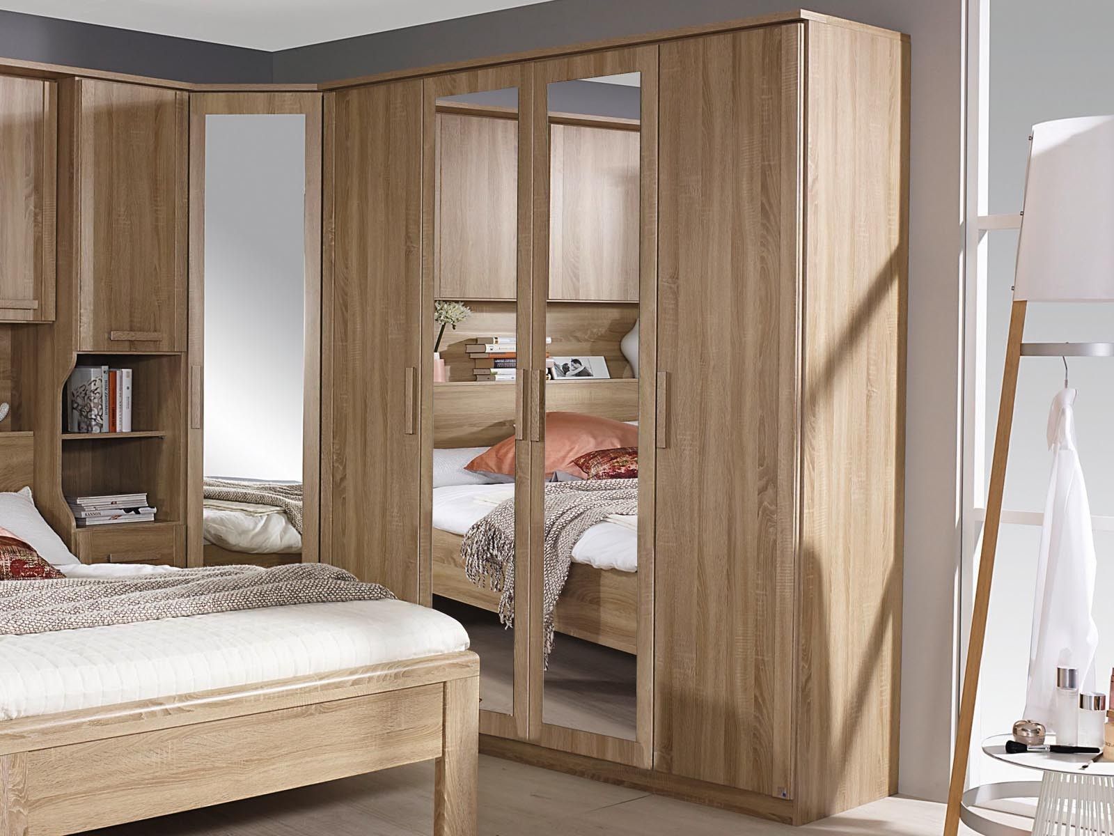 Armoire RIGA 4 portes sonoma