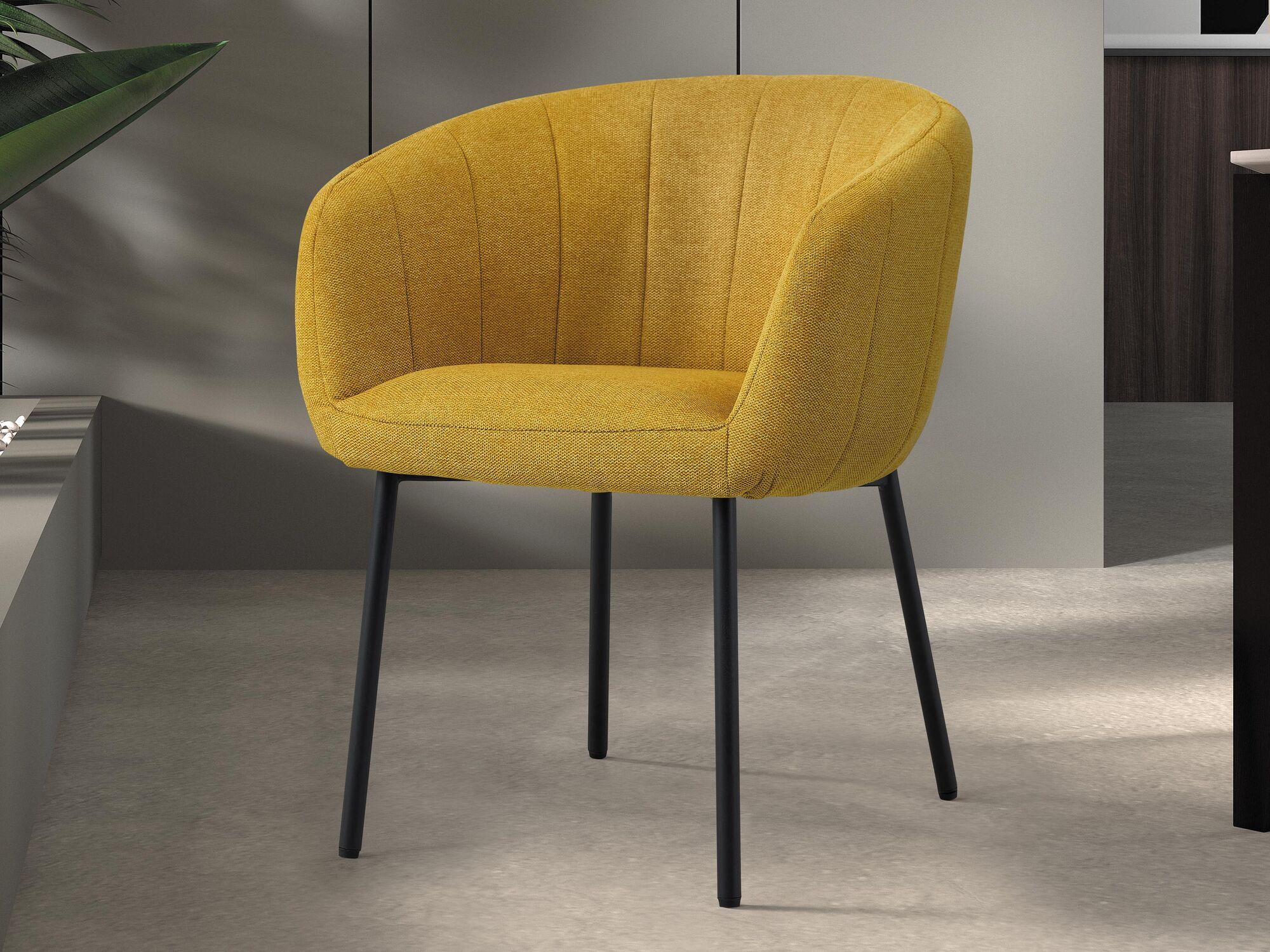 Chaise SEVALO jaune