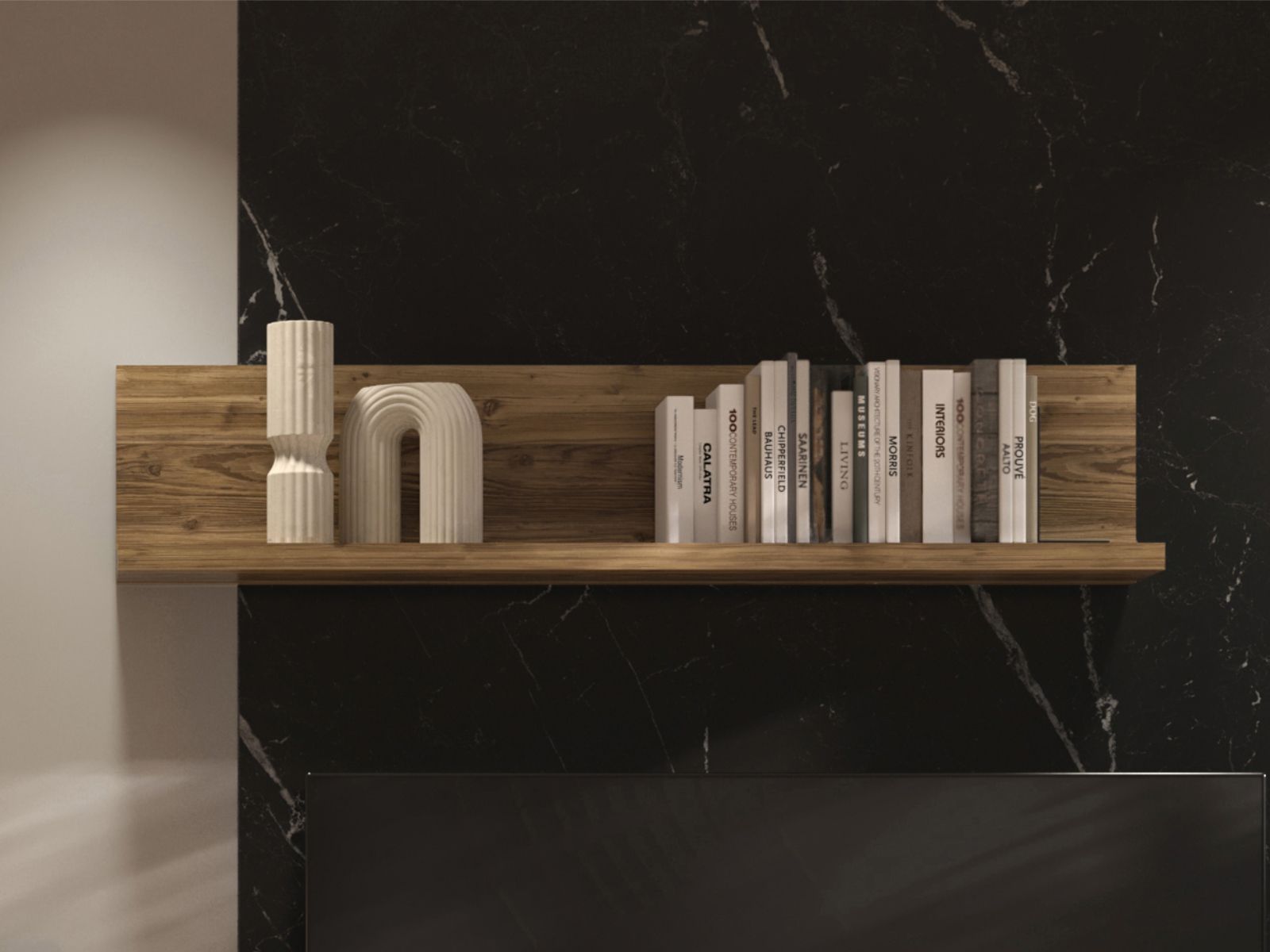 Etagère murale BOTSWANA 150 cm chêne appenzeller