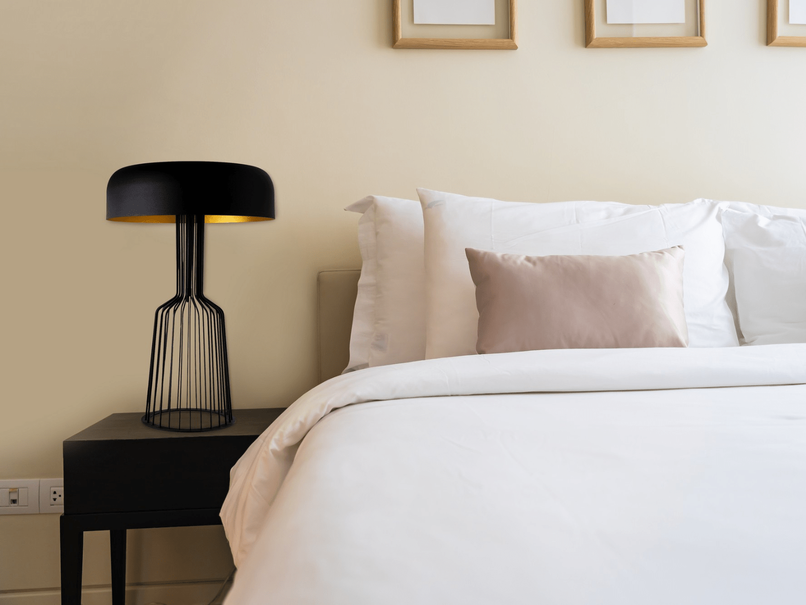 Lampe de table FELLINA 1 lampe noir