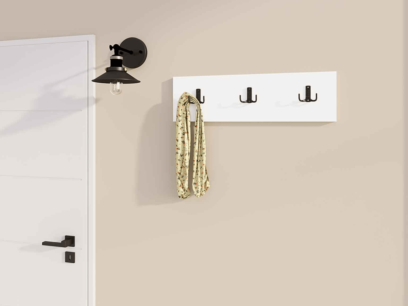 Porte-manteau UCCLE blanc