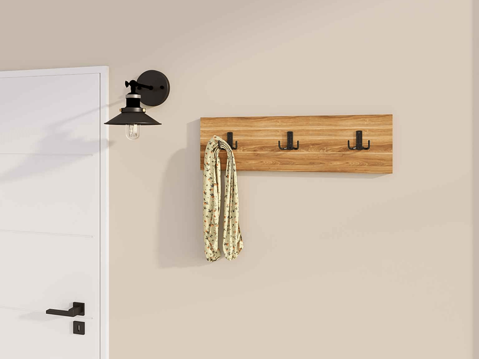 Porte-manteau UCCLE noyer