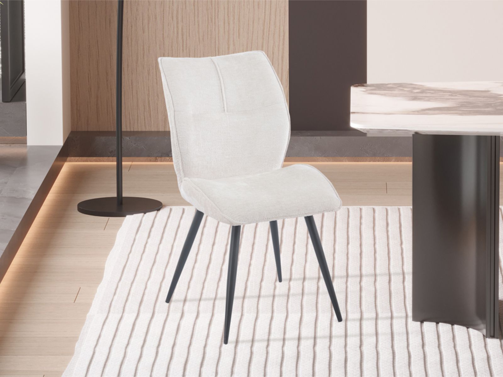 Chaise FAYO écru