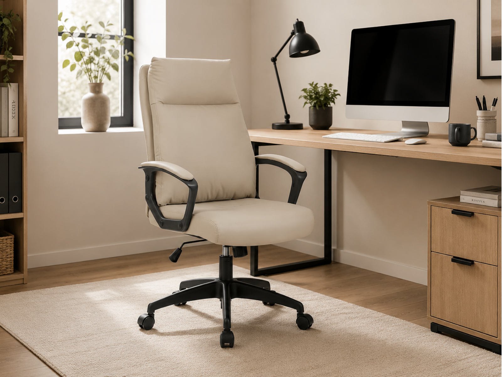 Chaise de bureau SAMULI beige