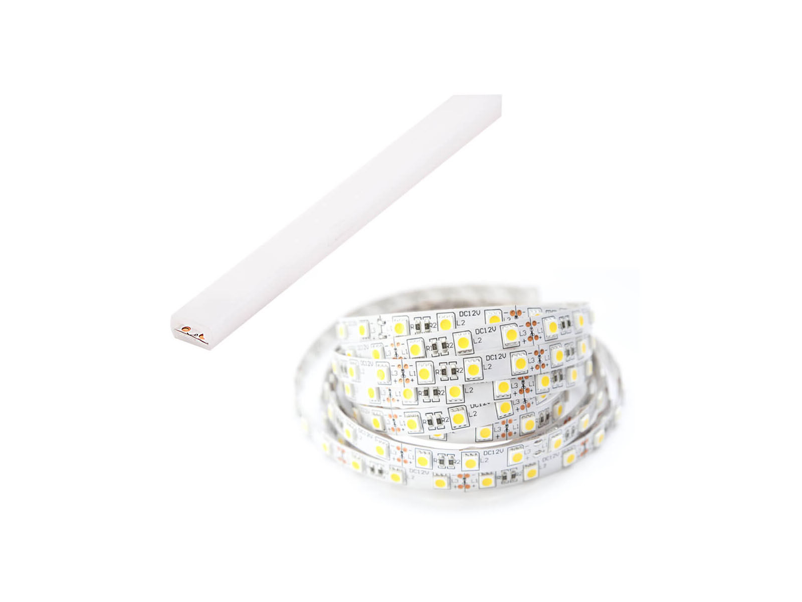 Eclairage led orange pour lit escamotable CONCEPTION JUNIOR 90x200 cm vertical