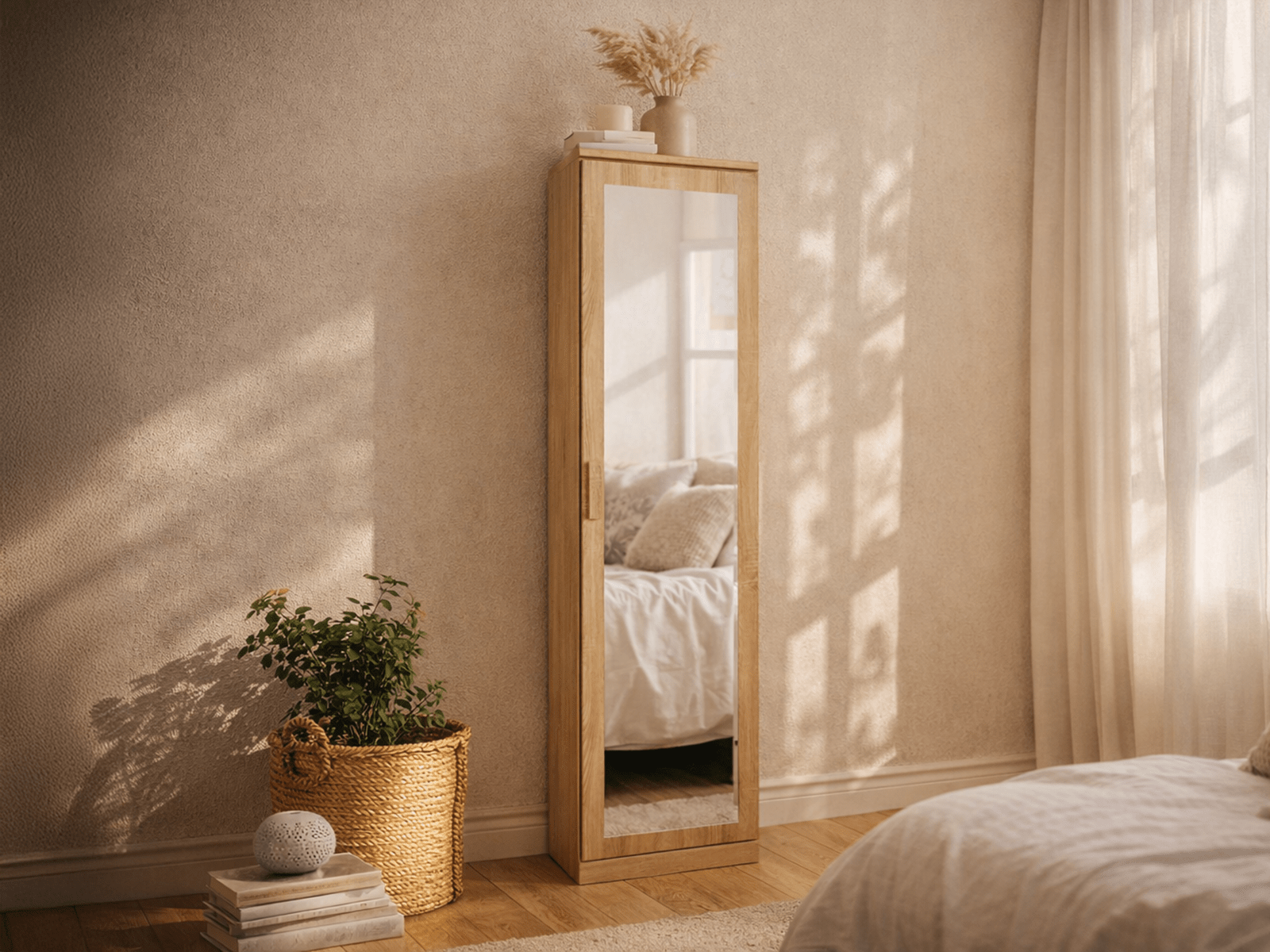 Armoire RIGA 1 porte sonoma