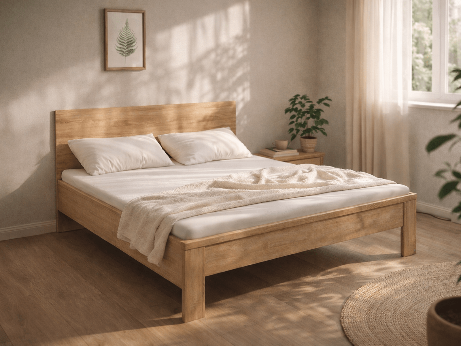 Lit RIGA 140x200 cm sonoma