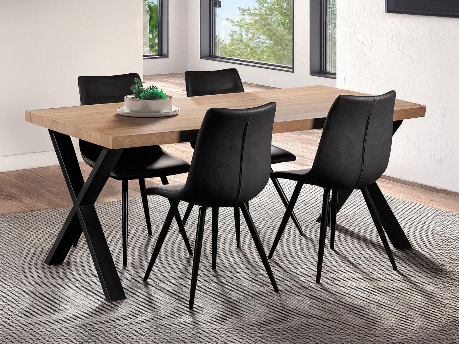Table repas MARNOIX 170 cm chêne français
