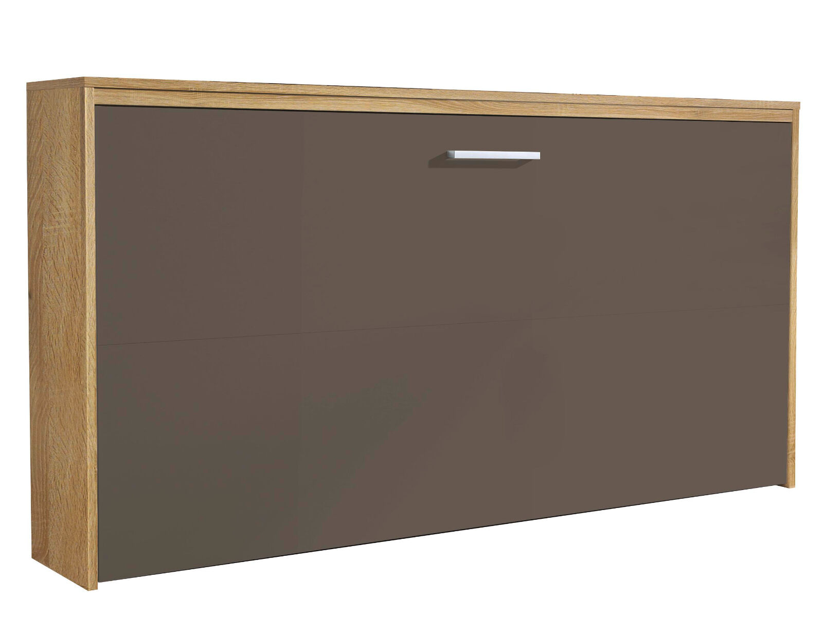 Lit escamotable ALBANO 90x200 cm sonoma/gris lave