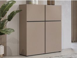 Commode CROSSAIR 4 portes taupe