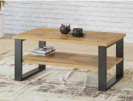 Table basse HALO chêne wotan