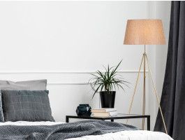 Lampadaire TRIODOS 1 lampe brun clair