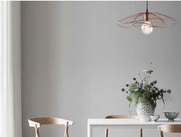 Luminaire suspendu CALI 1 lampe cuivre