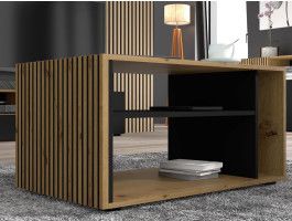 Table basse ORISA chêne artisan