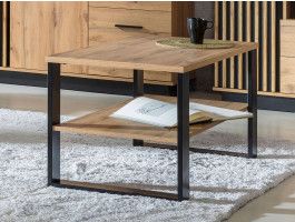 Table basse rectangulaire LAVIDA 100 cm chêne artisan