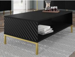 Table basse SURAFU 90 cm noir