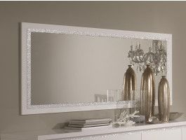 Miroir REBECCA 180 cm blanc laque