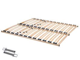 Sommier à lattes RUBYANO 160x200 cm (2 x 80x200 cm)