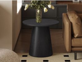 Table d'appoint MIKOLO brun foncé