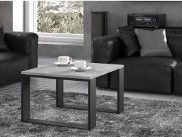 Table basse PLUCA 60 cm béton