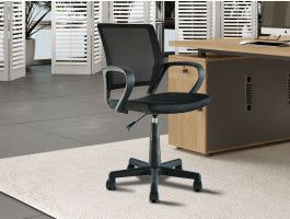 Chaise de bureau PURANO noir