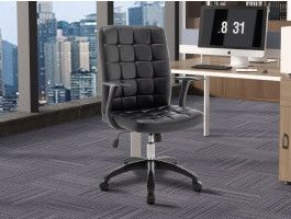 Chaise de bureau LUKALO noir